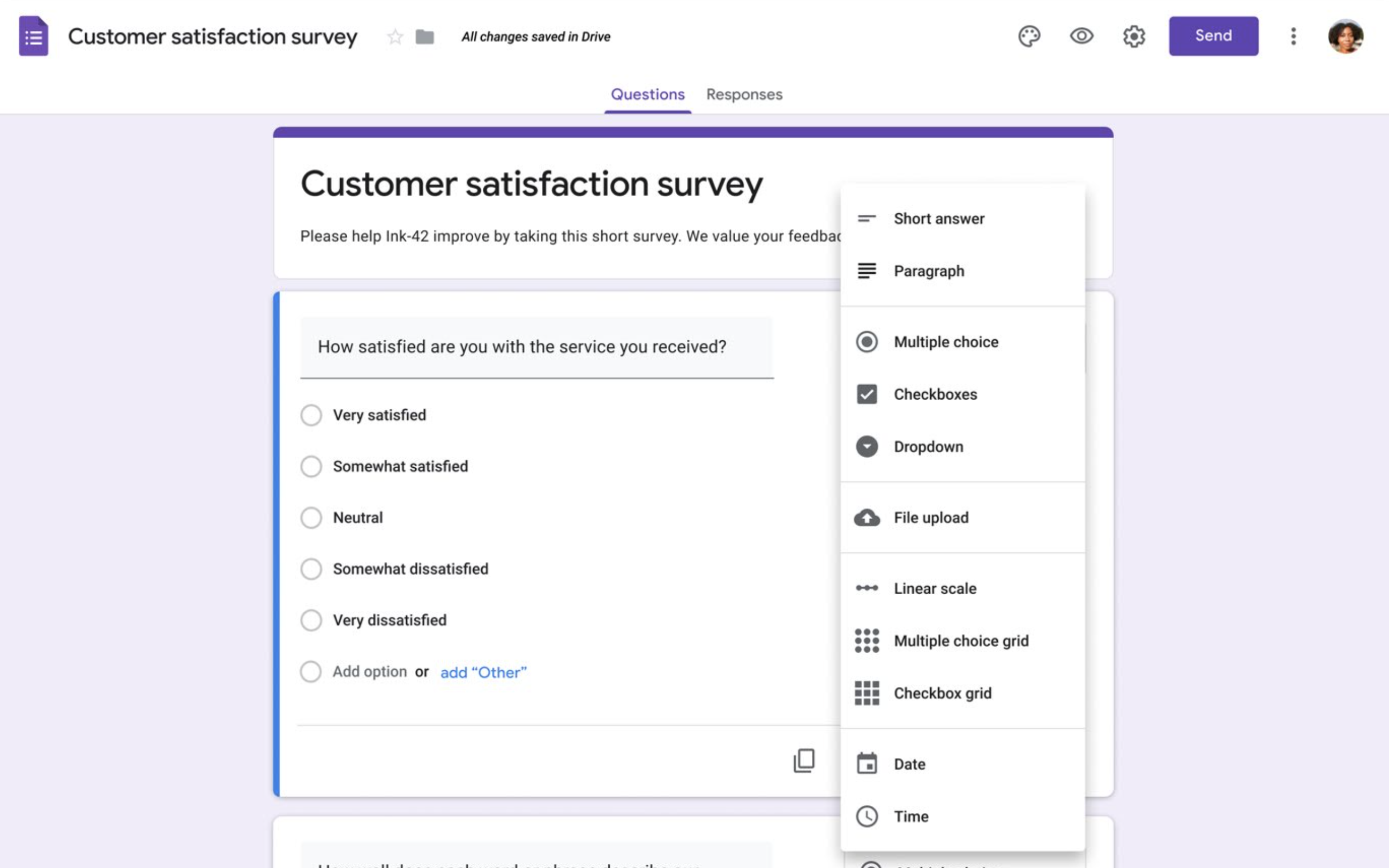 Image of Google Forms