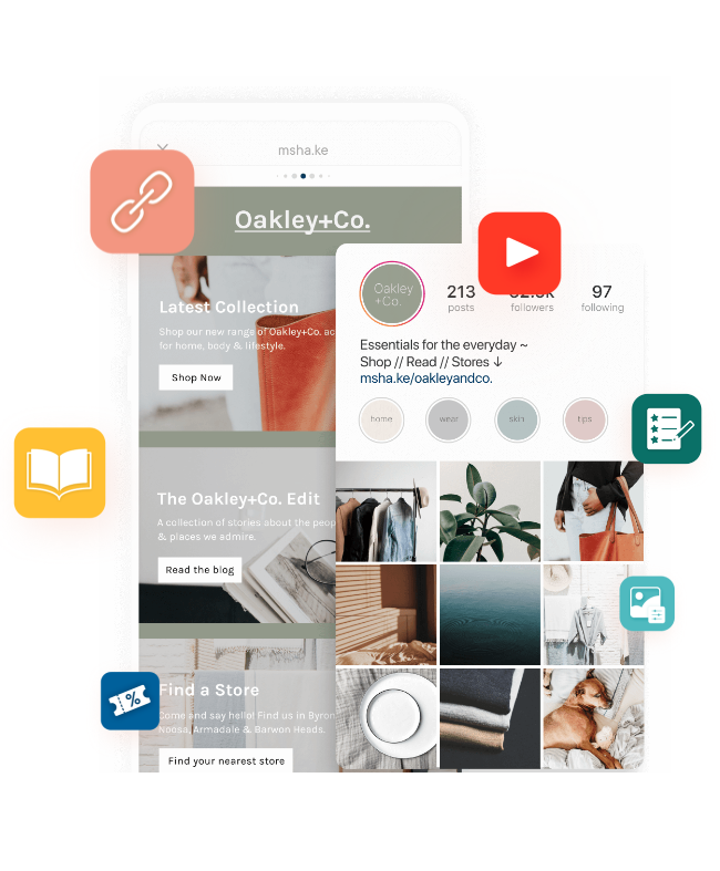 Interface de utilizador do Milkshake