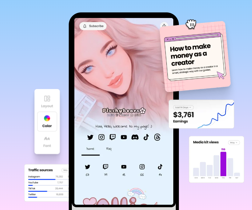 beacons açılış sayfası