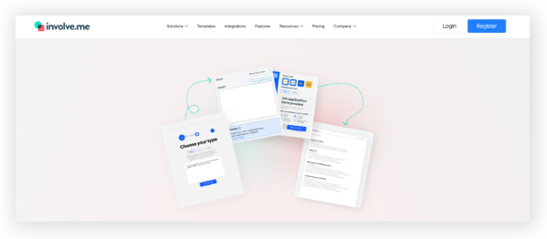 Interfaz de usuario de involve