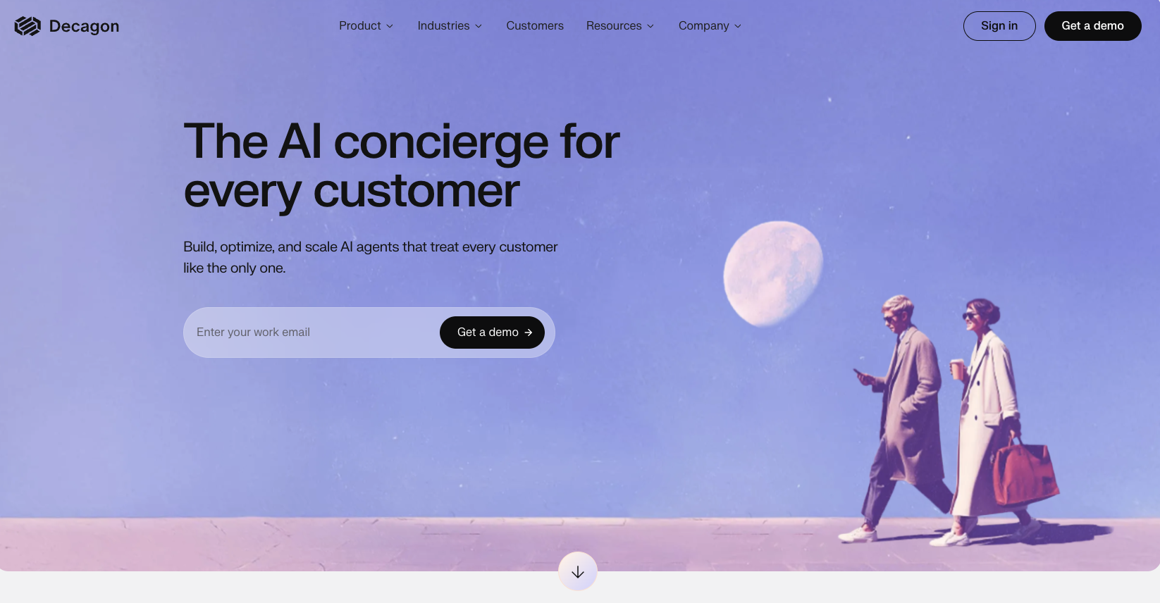 Decagon Landing Page