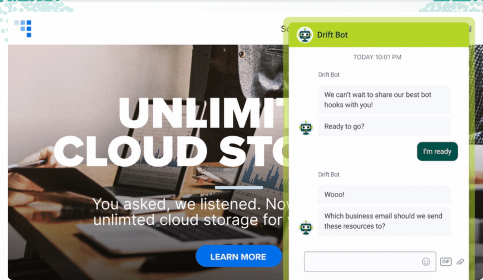 User Interface of Drift