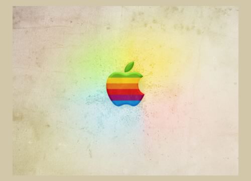 How To Create a Retro Apple Wallpaper