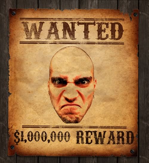 How to Make an Old Western Wanted Poster