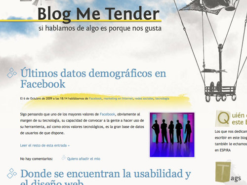Blog Me Tender