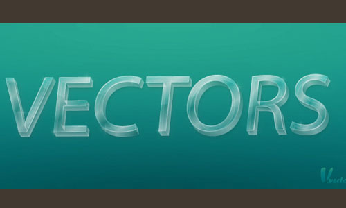 How to create a glassy text effect in Illustrator