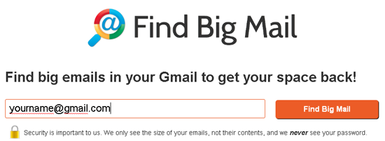 Find Big Mail