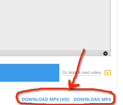Download the videos for offline use