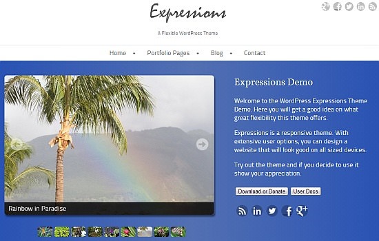 Expressions theme