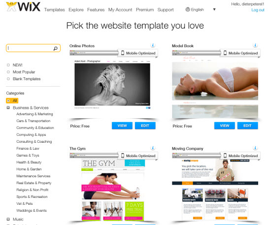 wix-templates