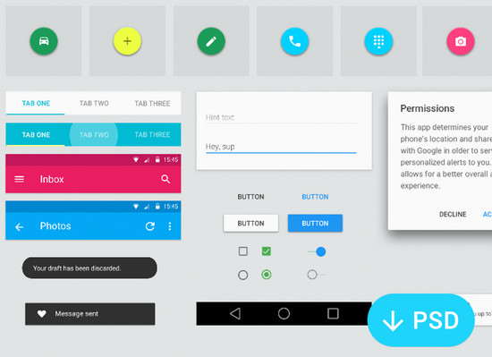 android l gui kit