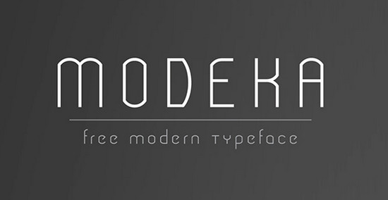 modeka font