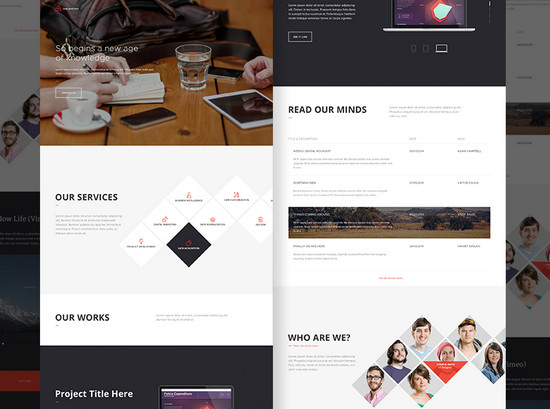 office landing page
