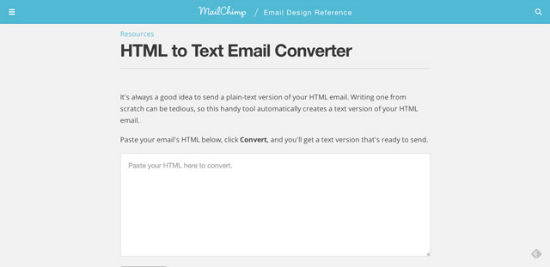 html-to-email-text-converter
