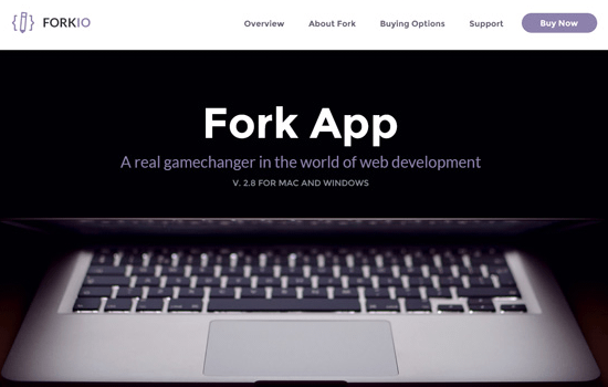 Forkio One Page Template