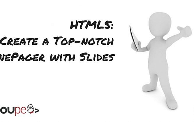 HTML5: Create a Top-notch OnePager with Slides