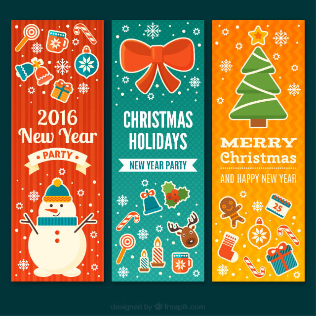 Free Christmas Design Resources by Freepik