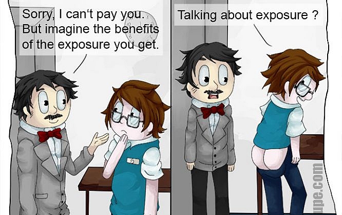 Cartoon: Exposure