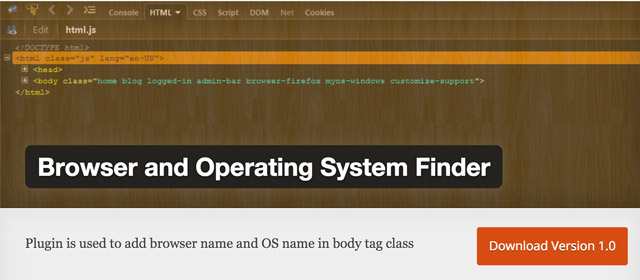 Browser and Operating System Finder
