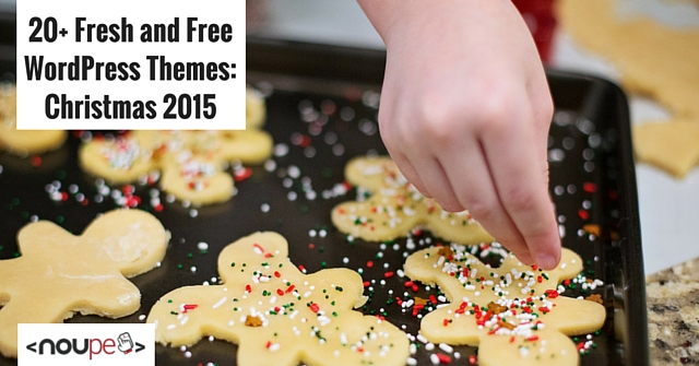 20+ Fresh and Free WordPress Themes: Christmas Edition 2015