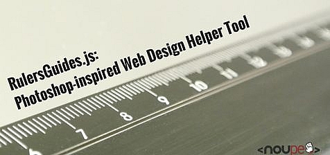 RulersGuides.js: Photoshop-inspired Web Design Helper Tool