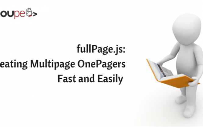 fullPage.js: Creating Multipage OnePagers Fast and Easily