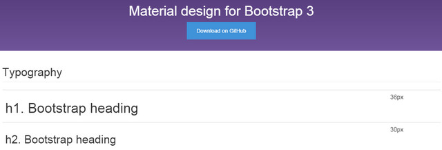 material design for bootstrap 3