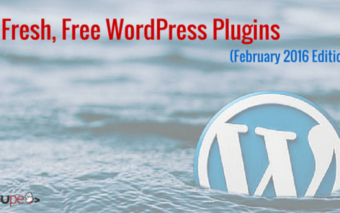 10 Free WordPress Plugins (February 2016 Edition)