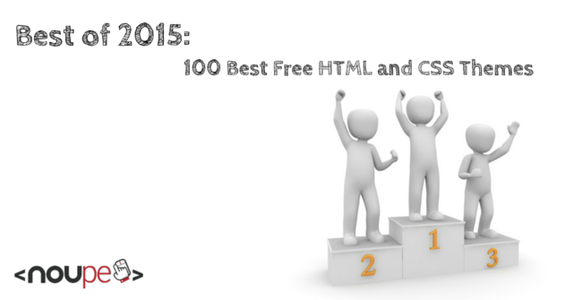 Best of 2015: 100 Best Free HTML and CSS Themes