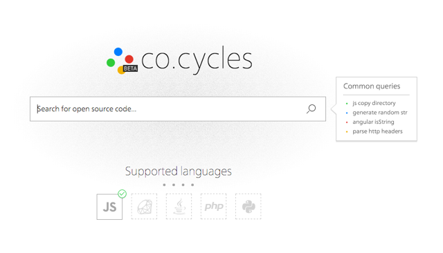Co.cycles, the Search Engine for Open Source Code
