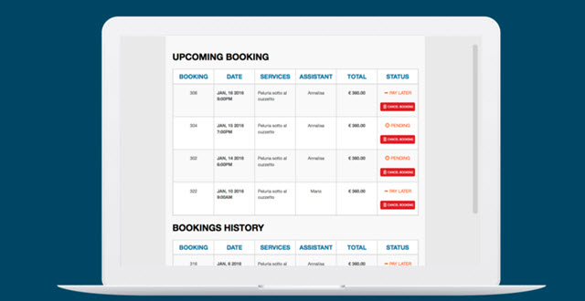 WordPress: Salon Booking Lets Your Clients Book Your Services