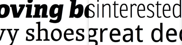 Combining Typefaces