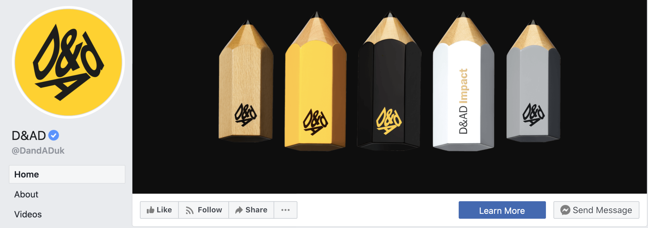 D&AD facebook banner