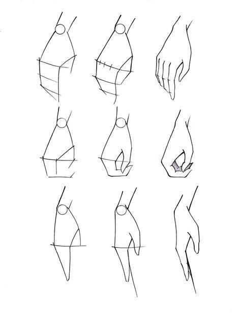 How To Draw Anime Hands And Manga Step by Step : r/easyanimedrawings