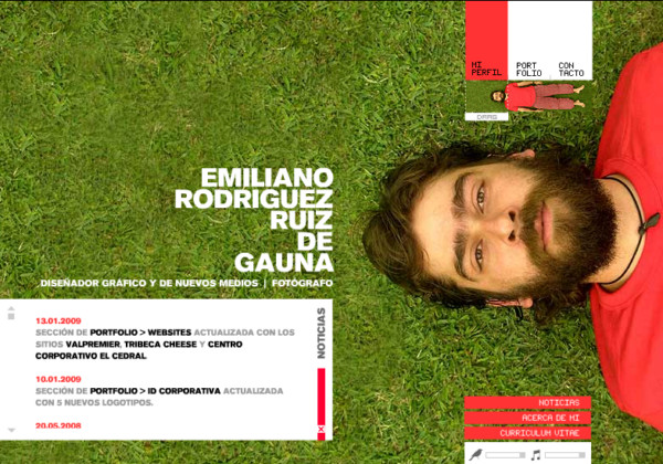 Emiliano Rodriguez On Showcase Of Web Design In Argentina