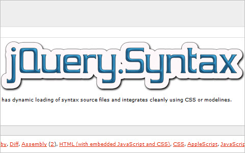 jQuery.Syntax 