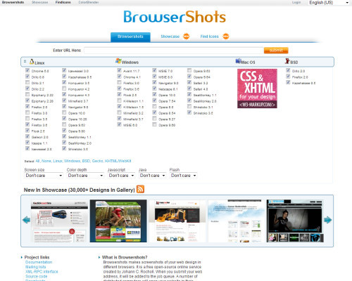 Browsershots