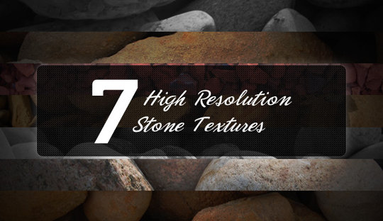 7 High Resolution Stone Textures