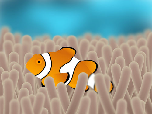 Design an Underwater Clown Fish Tutorial in Illustrator