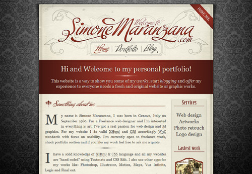 04-simone-maranzana-freelancer in Showcase of Web Design in Italy